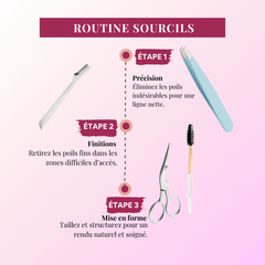 routine sourcils